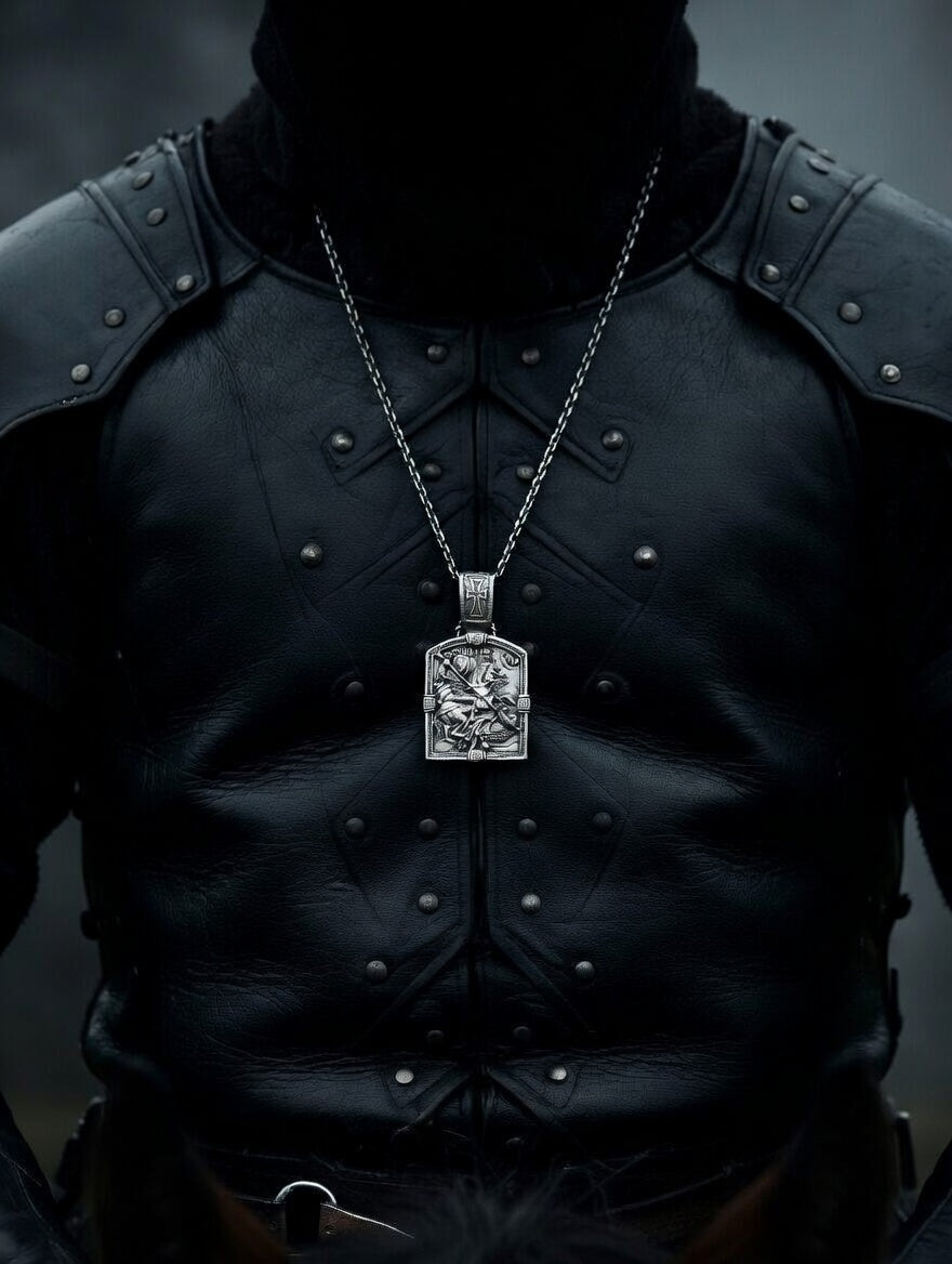 Collana ciondolo San Giorgio