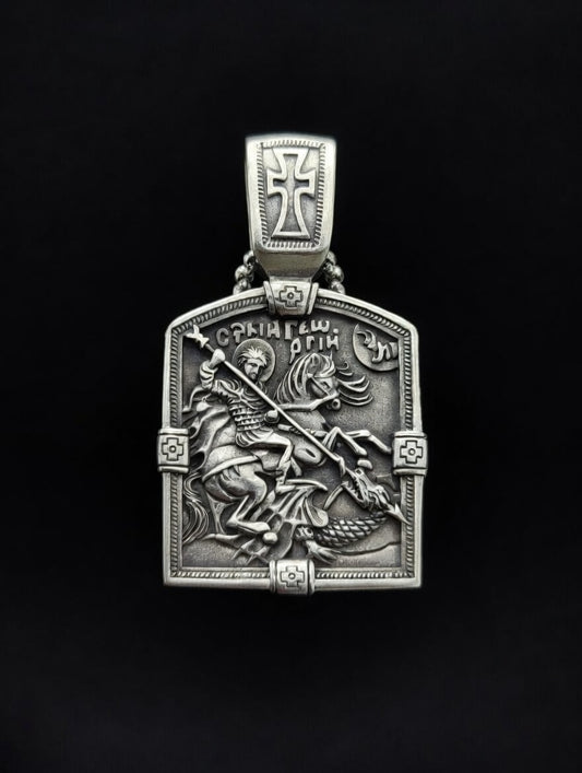 Collana ciondolo San Giorgio
