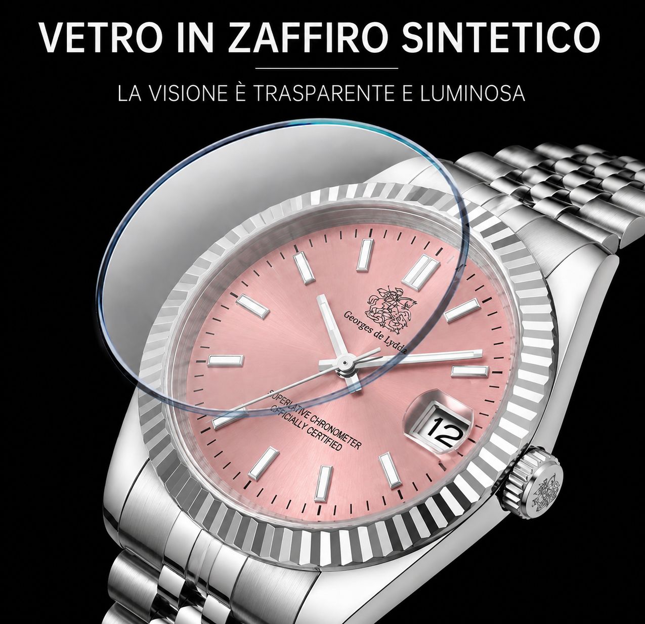 Orologio automatico, collezione Premium Georges de Lydda