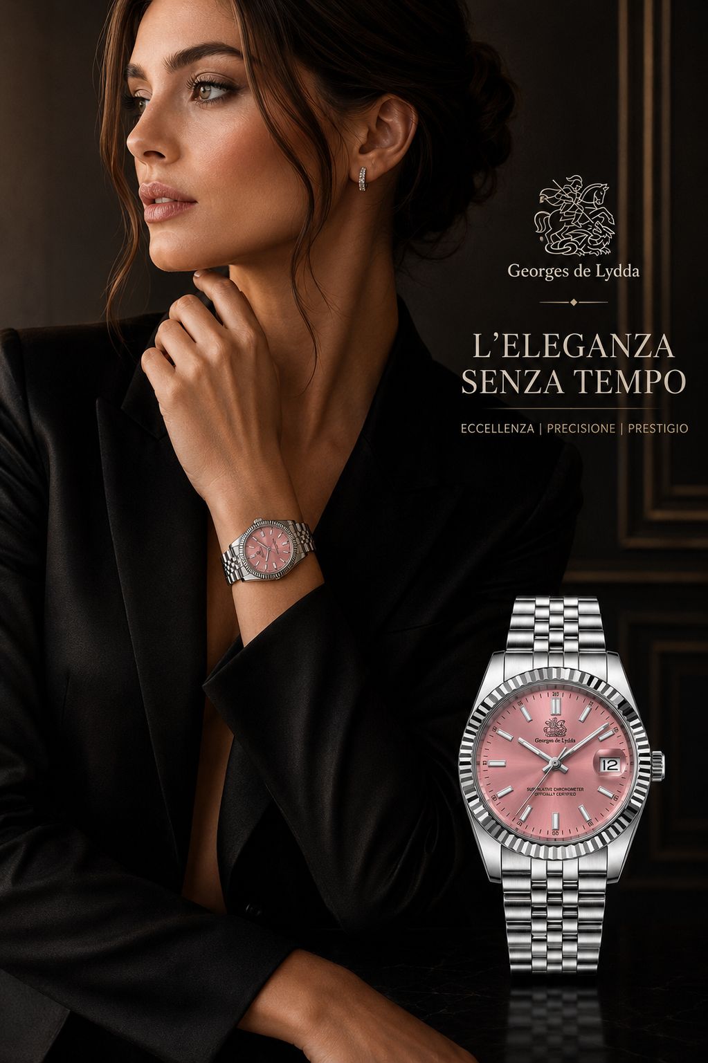 Orologio automatico, collezione Premium Georges de Lydda