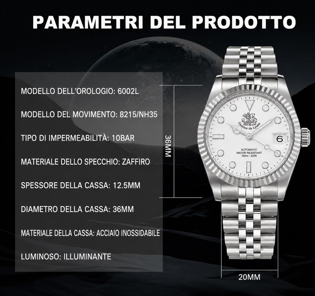 Orologio automatico Premium Georges de Lydda
